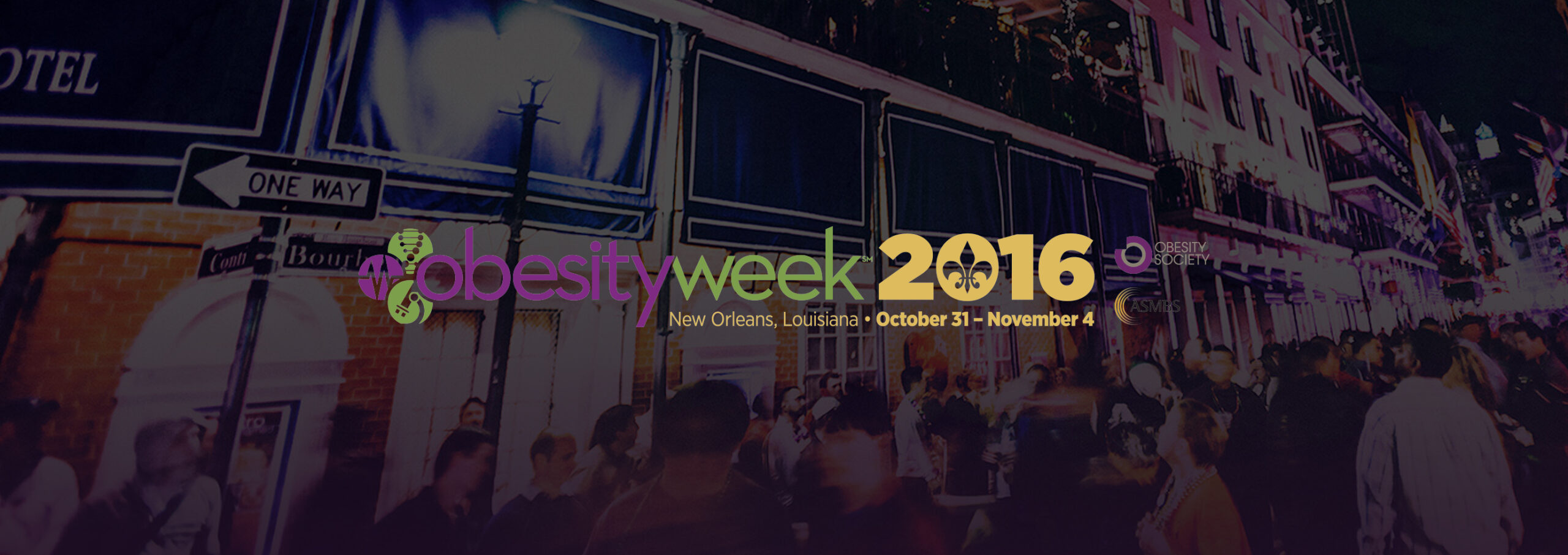 Obesity Week 2016 event banner