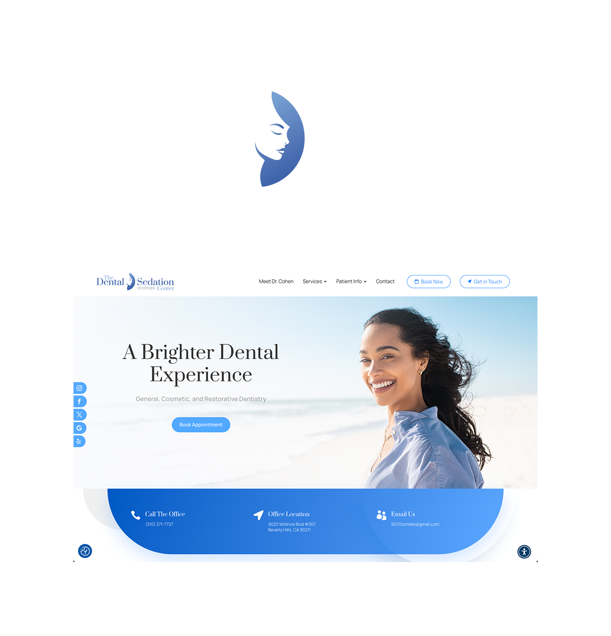 dental sedation center website