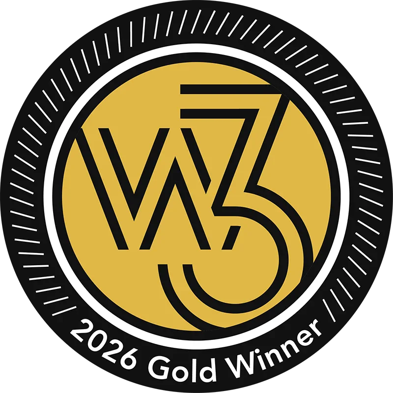 W3 2026 badges gold